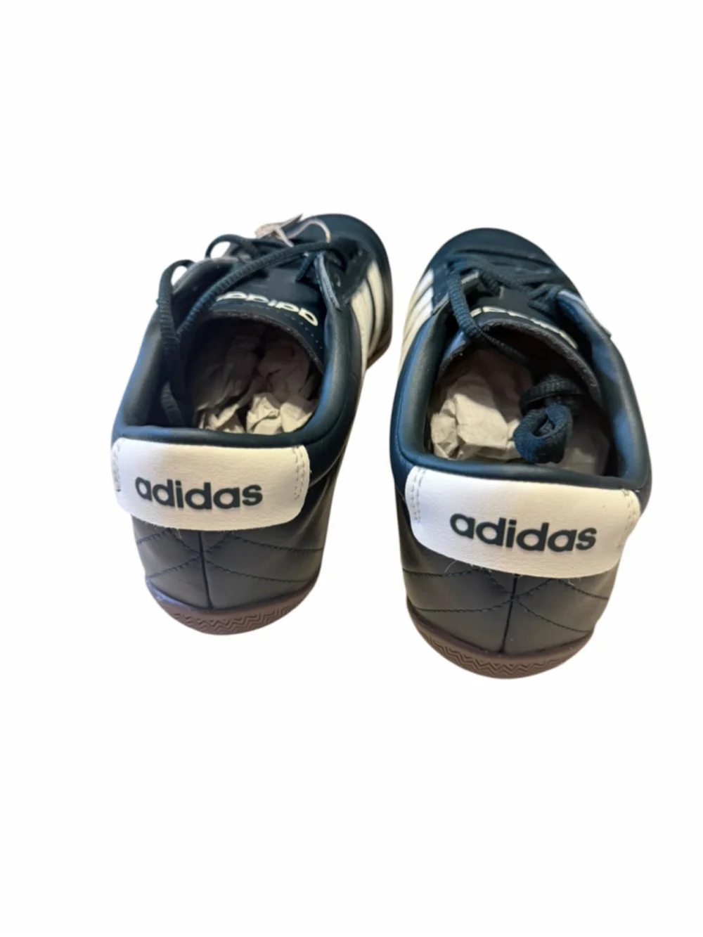 Men's Adidas Grand Court Lo Sneakers Size 6.5 Dark Green and White.